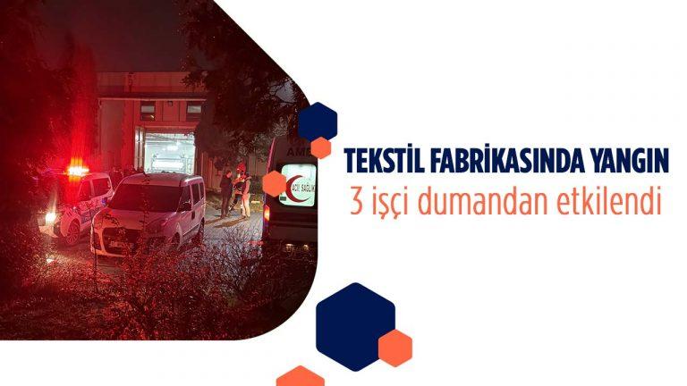 Bilecik 2.OSB’de Yangın 3 Kişi Hastaneye Kaldırıldı