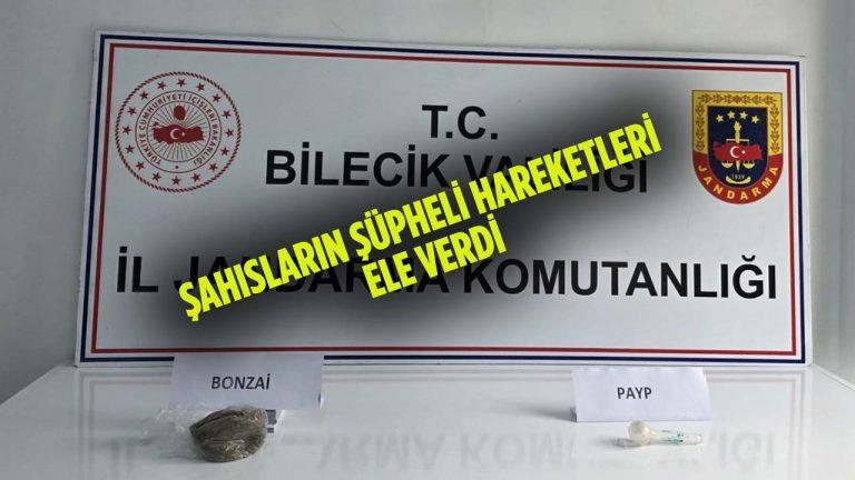 Bilecik’te Şüpheli  Araçtan Bonzai Çıktı