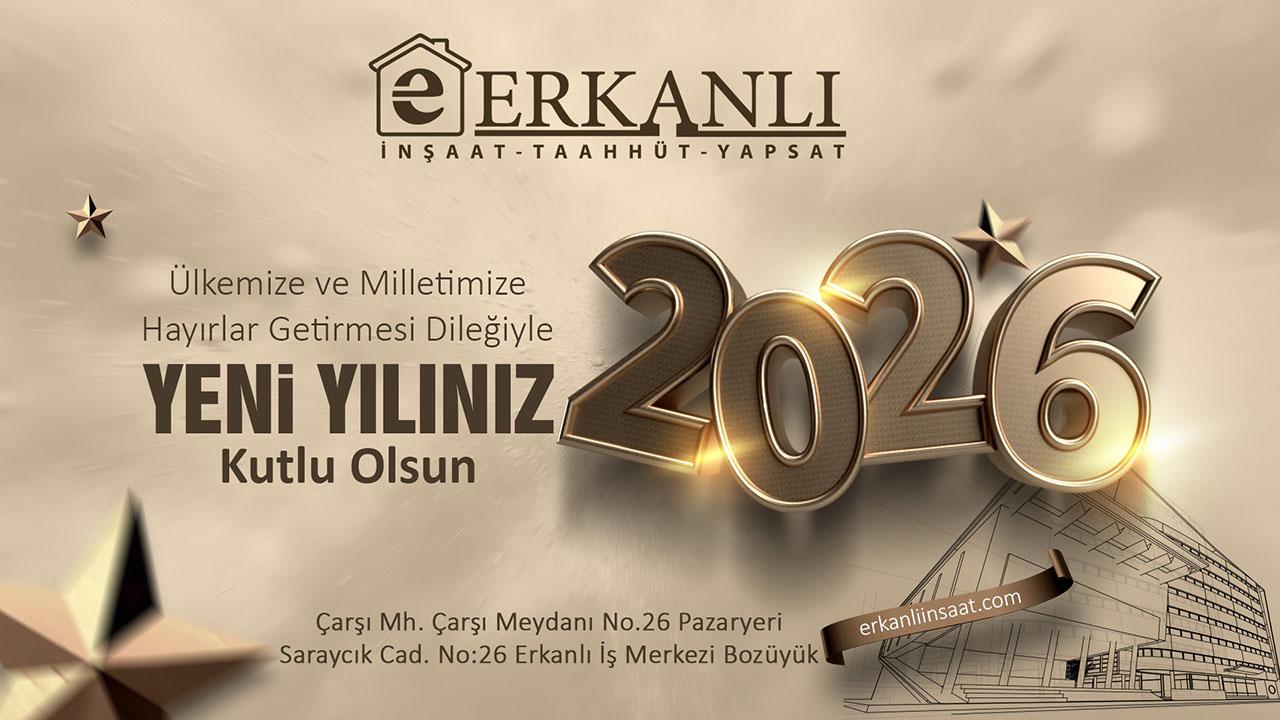 Erkanlı İnşaat Yeni Yıl Mesajı