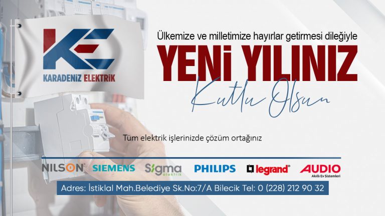 Karadeniz Elektrik Yeni Yıl Mesajı