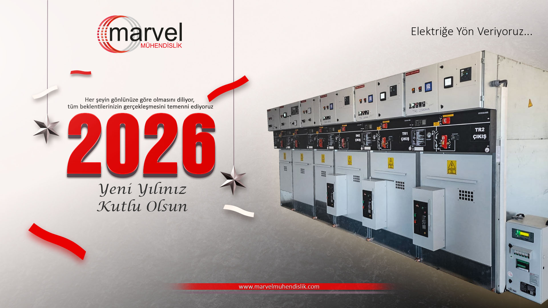 Marvel Mühendislik Yılbaşı Tebrik Mesajı