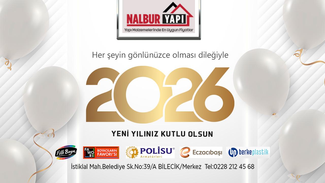 Nalbur Yapı Yeni Yıl Tebrik Mesajı