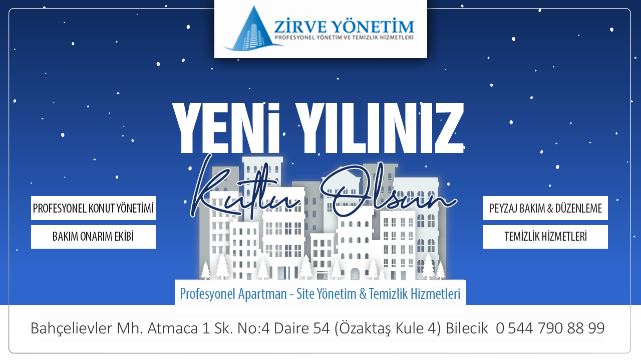 Zirve Yönetim Yeni Yıl Mesajı