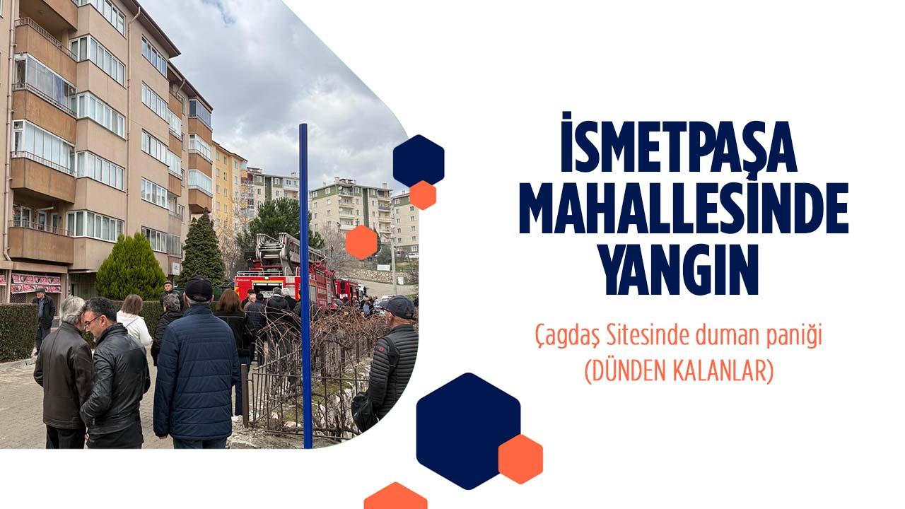 Bilecik Çağdaş Sitesi’nde Duman Paniği