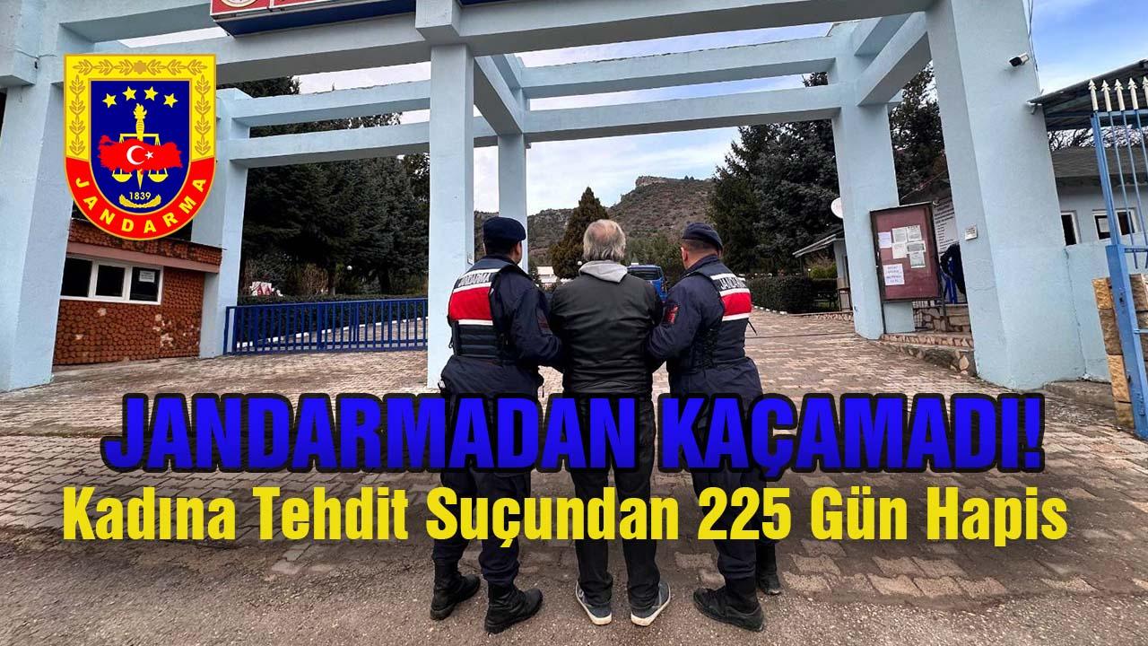 Bilecik’te Jandarmadan Kaçamadı: Kadına Tehdit Suçundan Aranan Şahıs Yakalandı!