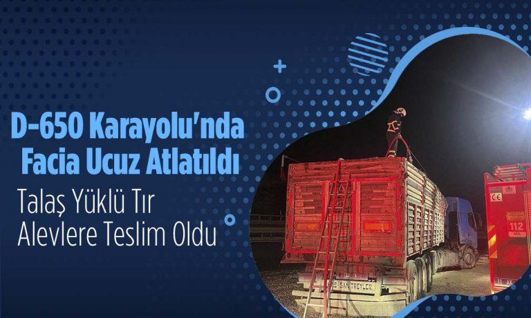 Bilecik’te Sabaha Karşı Hareketli Dakikalar: Seyir Halindeki Tır Dumanlara Teslim Oldu!