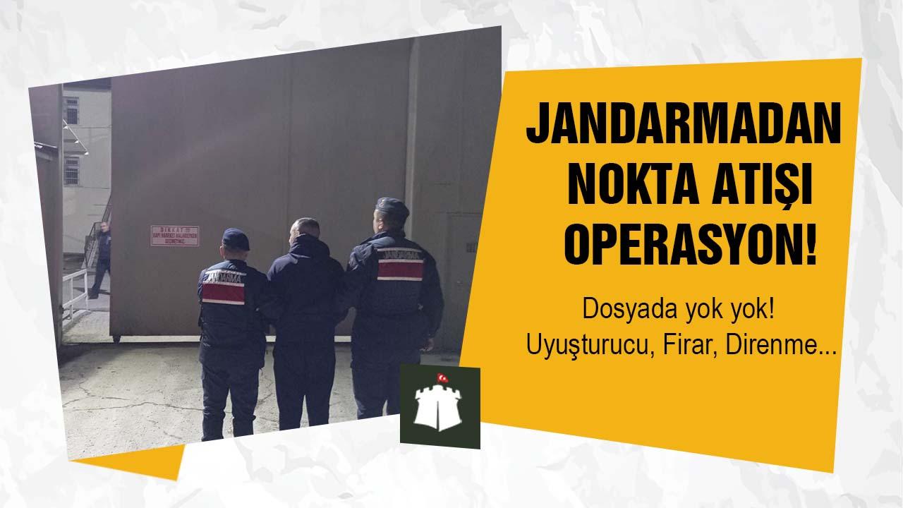 Osmaneli’de Jandarma’dan Nokta Atışı: 13 Suç Kaydı ve 8 Yıl Hapsi Olan Şahıs Kıskıvrak Yakalandı