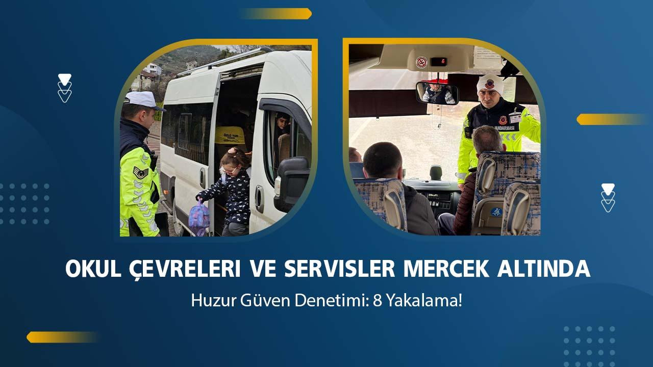 Bilecik’te Okul Çevrelerinde “Huzur Güven” Operasyonu: 8 Gözaltı!