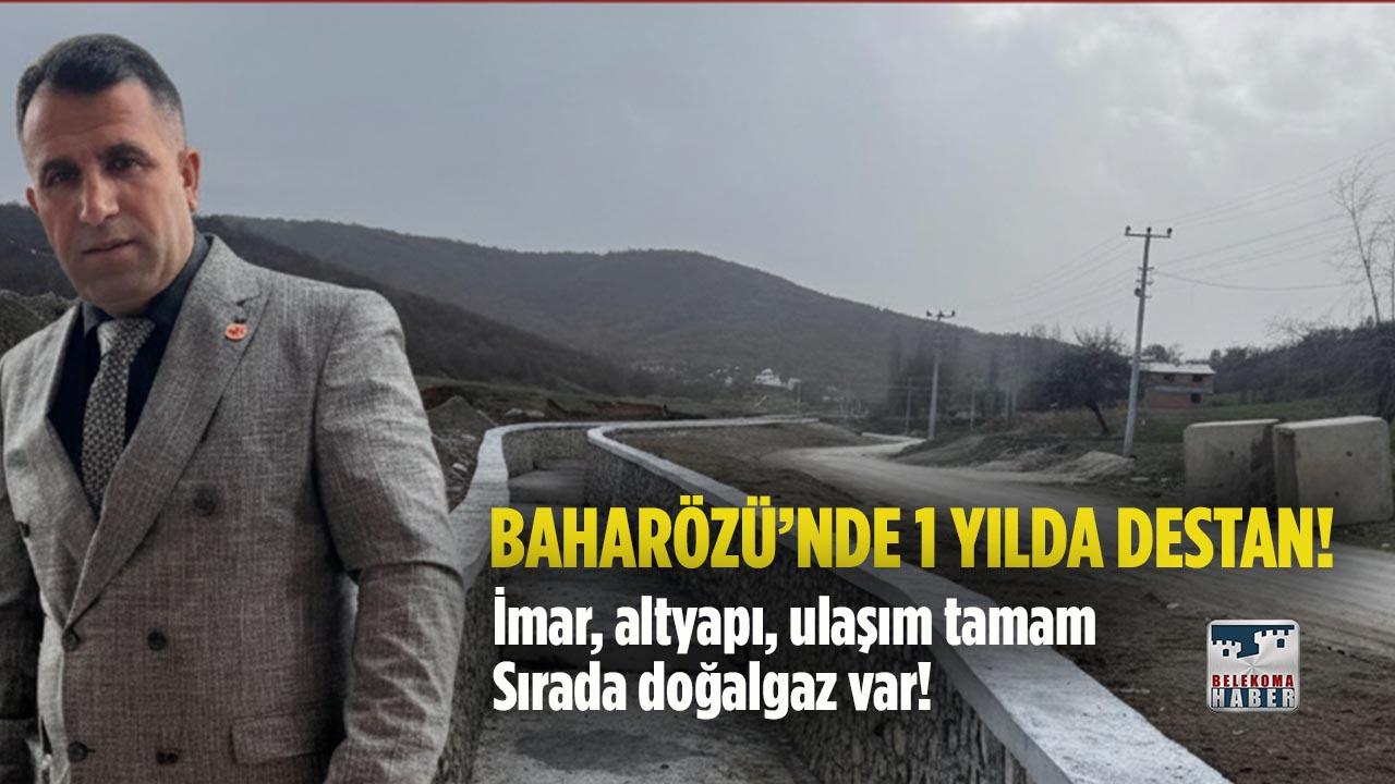 Bozüyük Baharözü Mahallesi’nde Değişim Rüzgarı: Kronik Sorunlar Bir Yılda Çözüldü!
