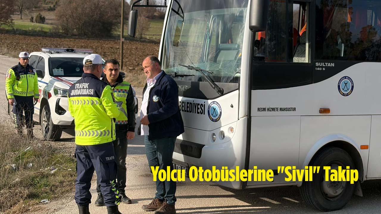 Bozüyük ve Pazaryeri’nde Sivil Otobüs Denetimi: Kurallara Uymayanlara Ceza