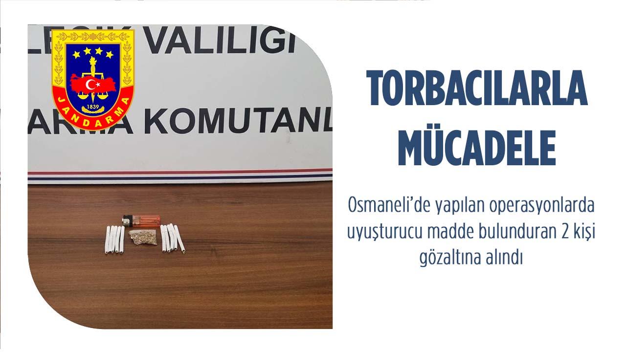 Osmaneli Uyuşturucu Operasyonu: Jandarmadan Torbacılara Darbe