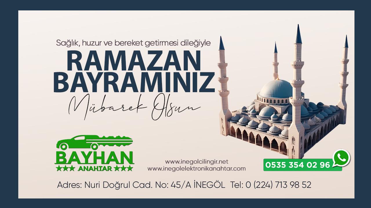 Bayhan Anahtar Ramazan Bayramı Mesajı