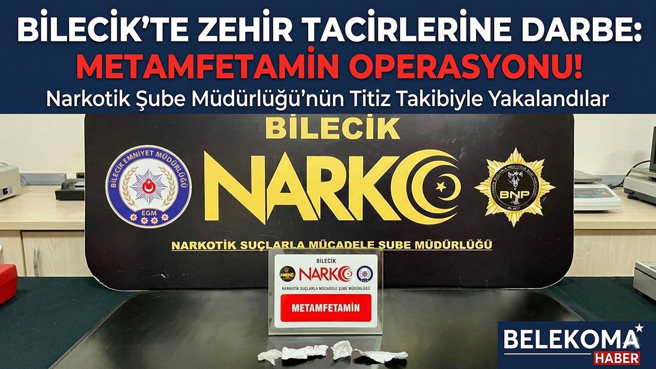 Bilecik’te Uyuşturucu Operasyonu: 1 Araç, 4 Şahıs ve Gözaltılar