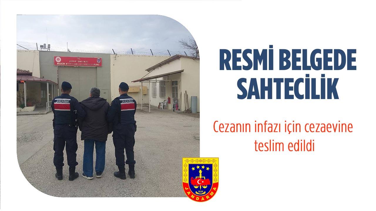 Bilecik’te Hakkında Kesinleşmiş Hapis Cezası Bulunan Şahıs Yakalandı