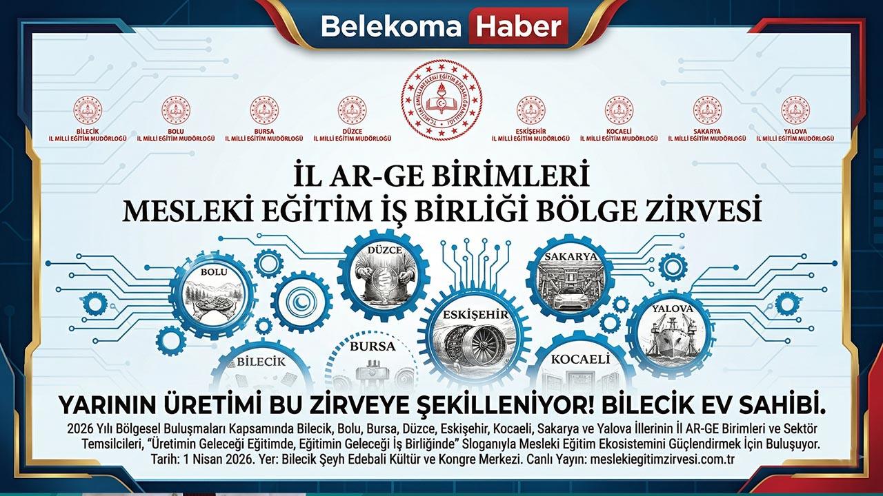 Bilecik’te Dev Zirve: 8 İlin Sanayi ve Eğitim Liderleri “Mesleki Eğitim” İçin Buluşuyor