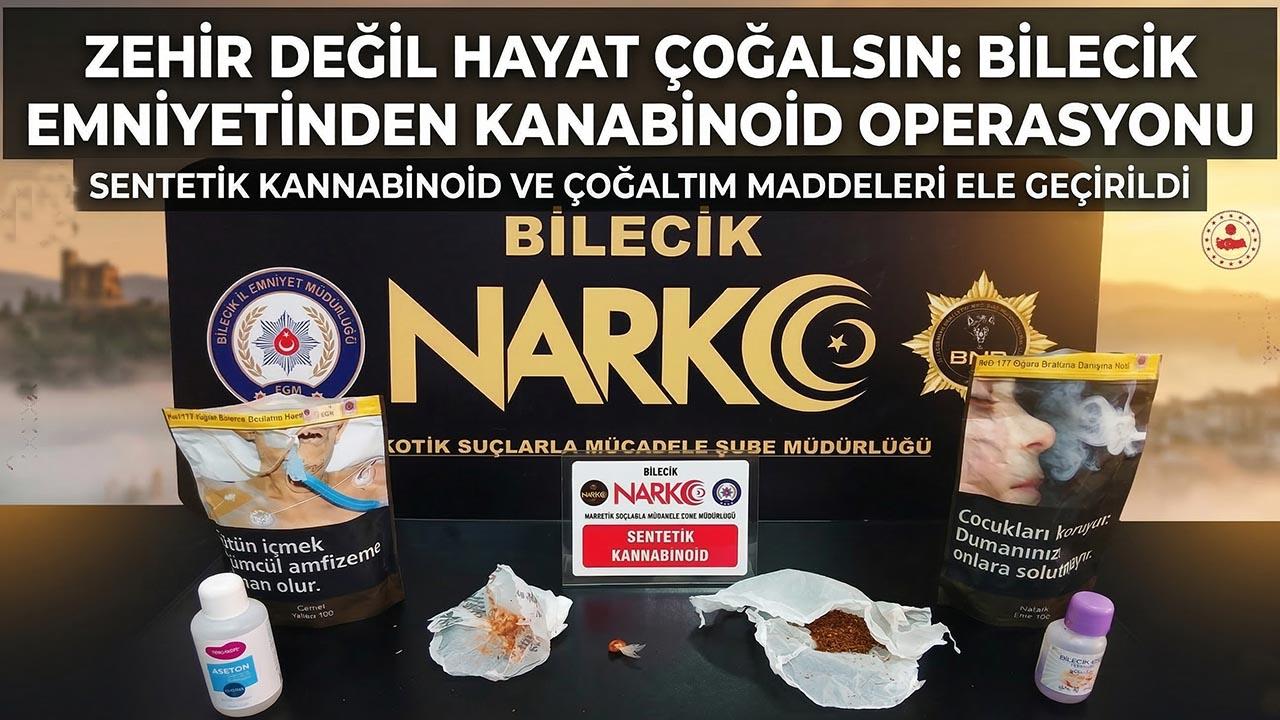 Bilecik’te Uyuşturucu Çoğaltım Maddeleri Ele Geçirildi