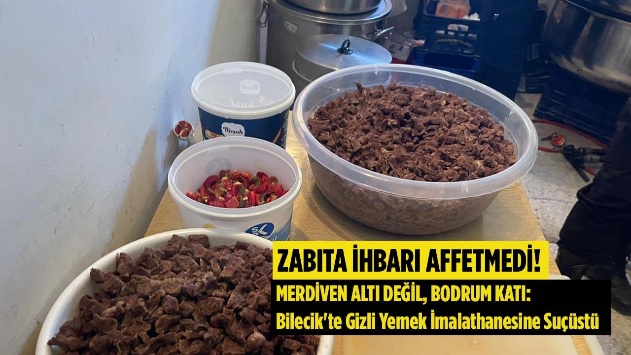 Bilecik Osmangazi’de Halk Sağlığına Tehdit: Bodrum Katındaki Kaçak Üretime Kilit Vuruldu