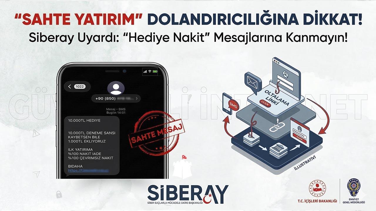 Siberay Uyardı: “Sahte Yatırım” Vaadiyle Yapılan Dolandırıcılığa Dikkat!