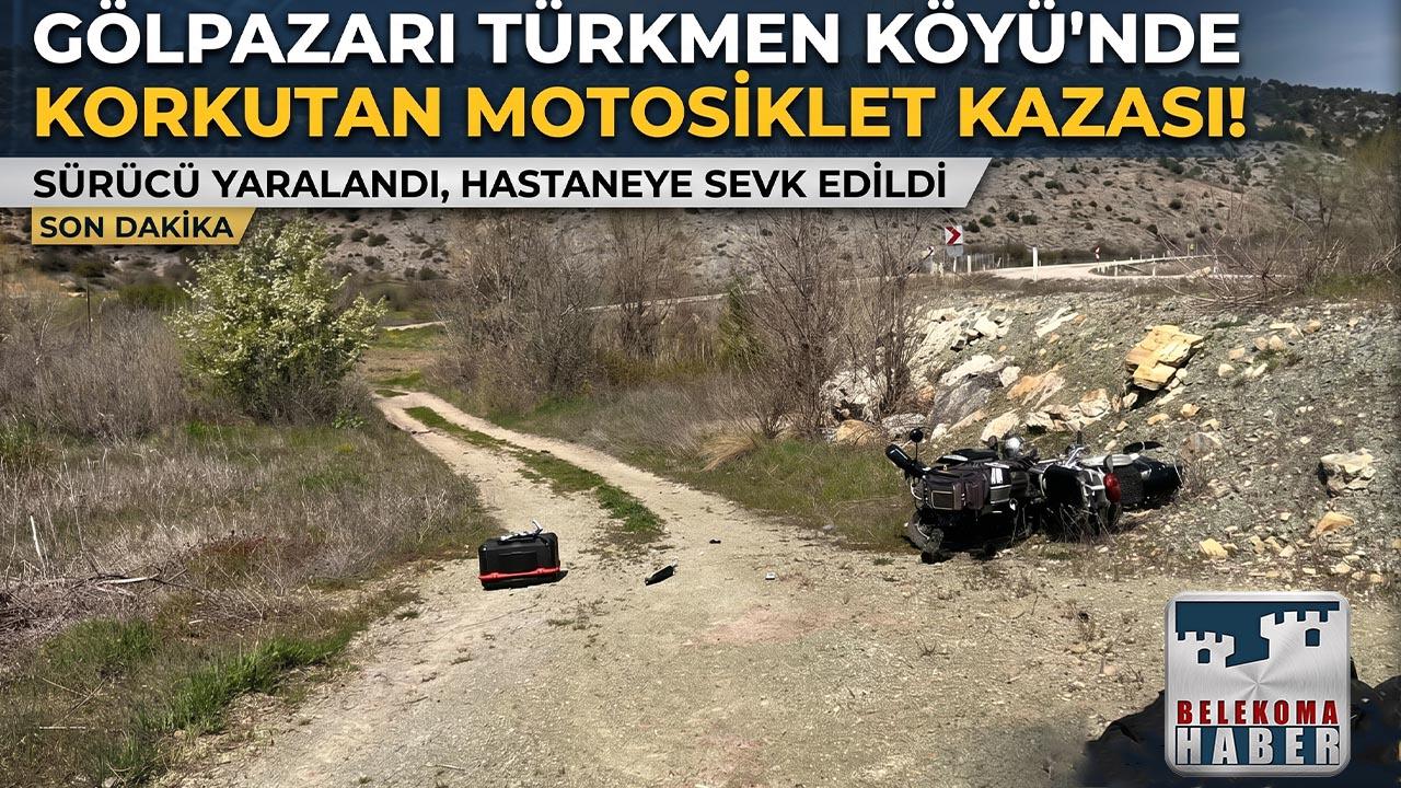 Bilecik Gölpazarı’nda Motosiklet Kazası: 1 Yaralı