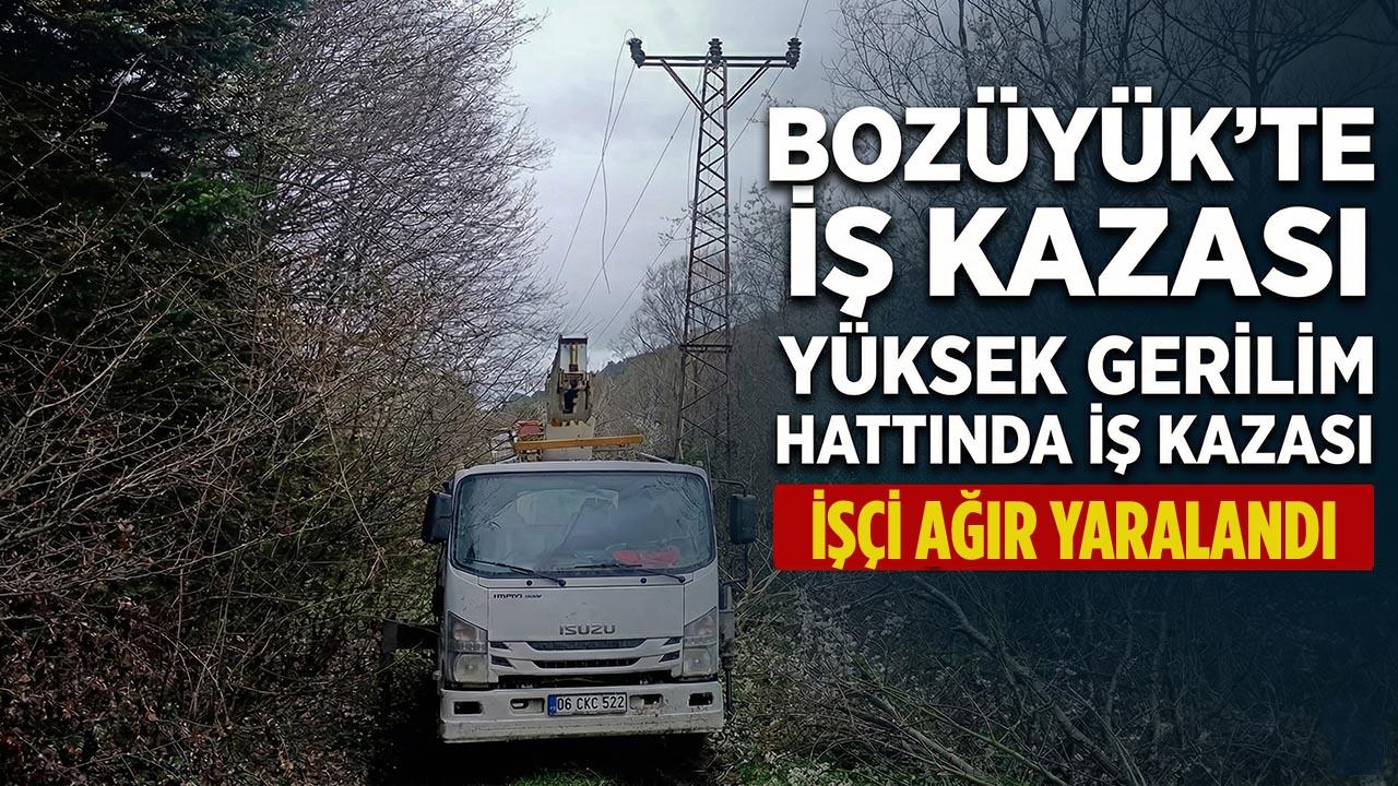 Bozüyük’te Korkutan İş Kazası: Akıma Kapılan Enerji İşçisi Ağır Yaralandı!