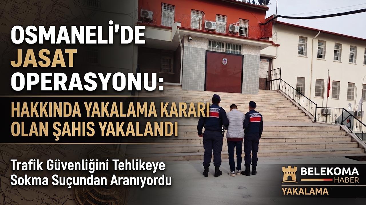 Osmaneli Jandarmasından Kaçamadı: Aranan Şahıs Yakalandı!