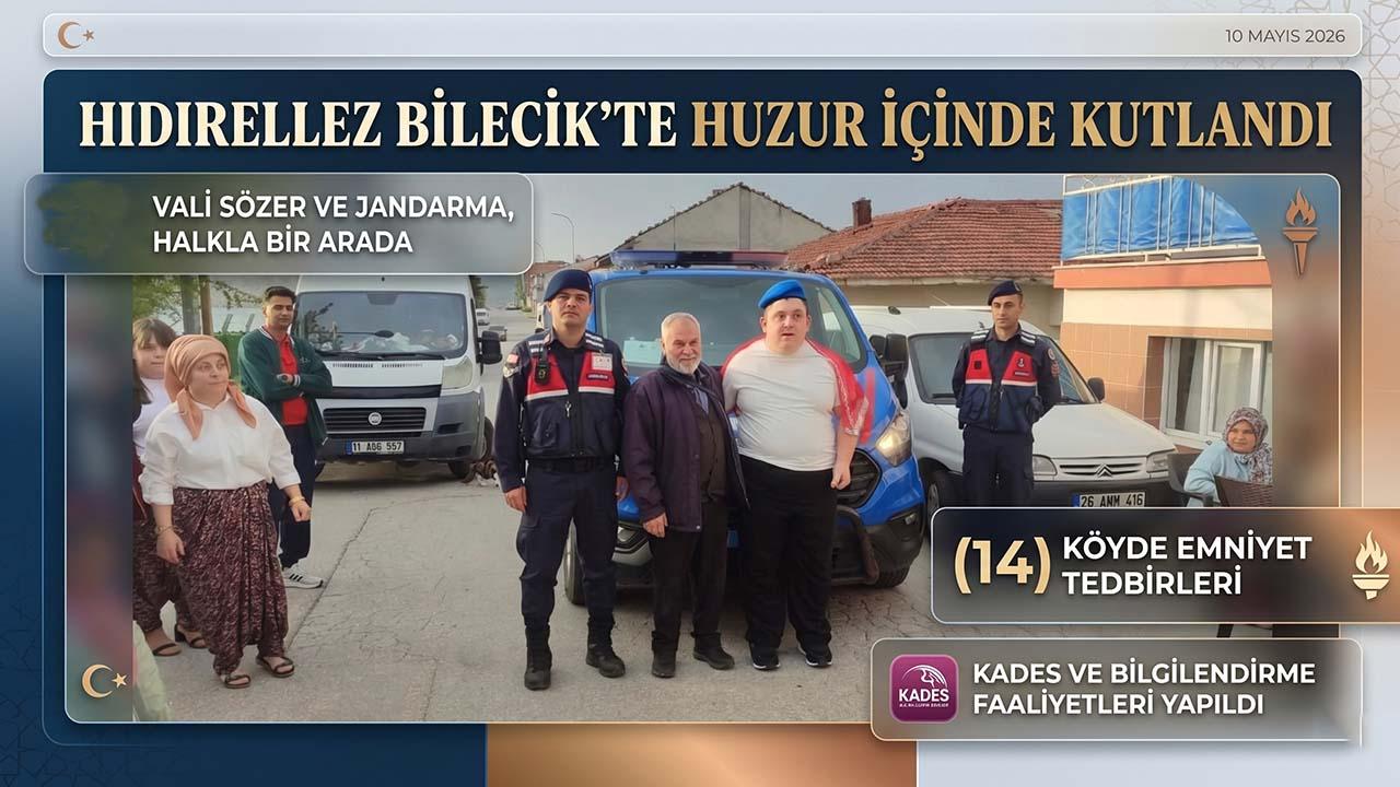 Bilecik’te Hıdırellez Coşkusu: Jandarma’dan 14 Köyde Sıkı Güvenlik Önlemi