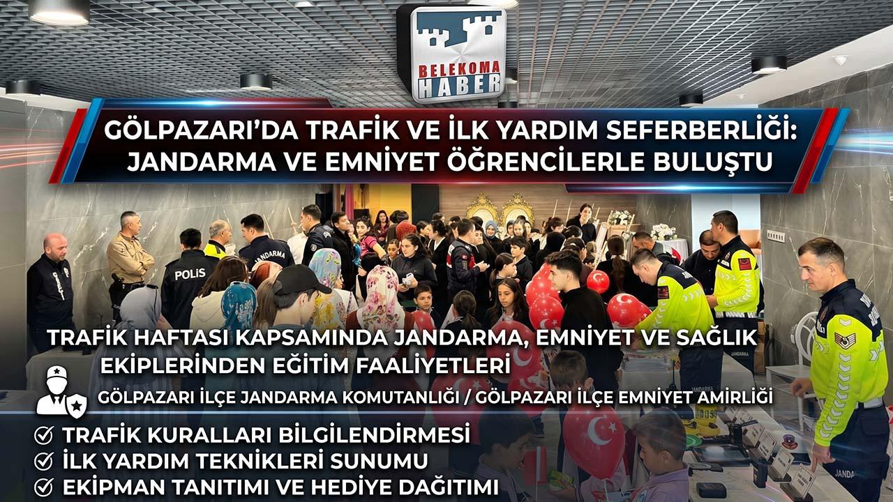 Gölpazarı’nda Geleceğin Sürücülerine Trafik ve İlk Yardım Eğitimi