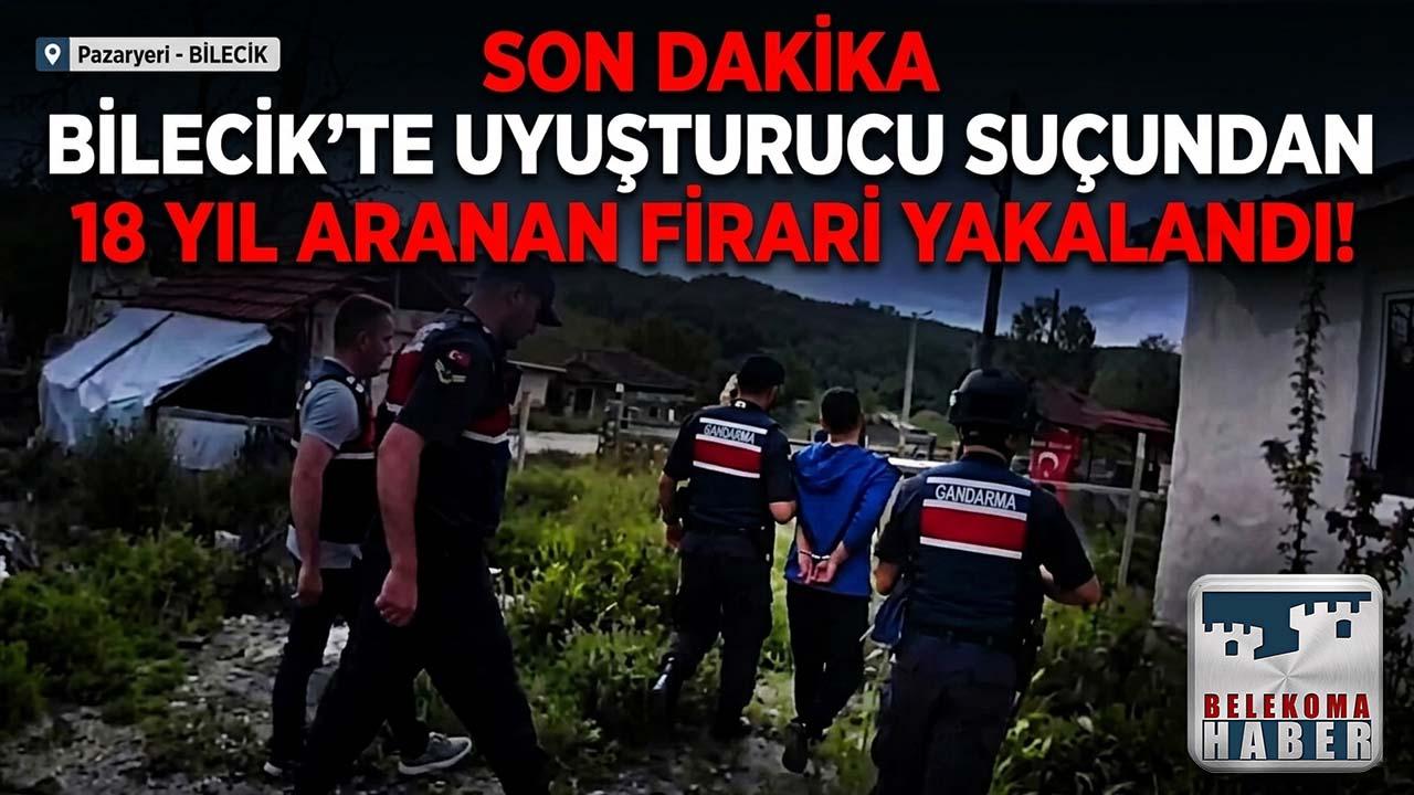 Pazaryeri’nde 18 Yıl 9 Ay Hapis Cezası Bulunan Şahıs Yakalandı