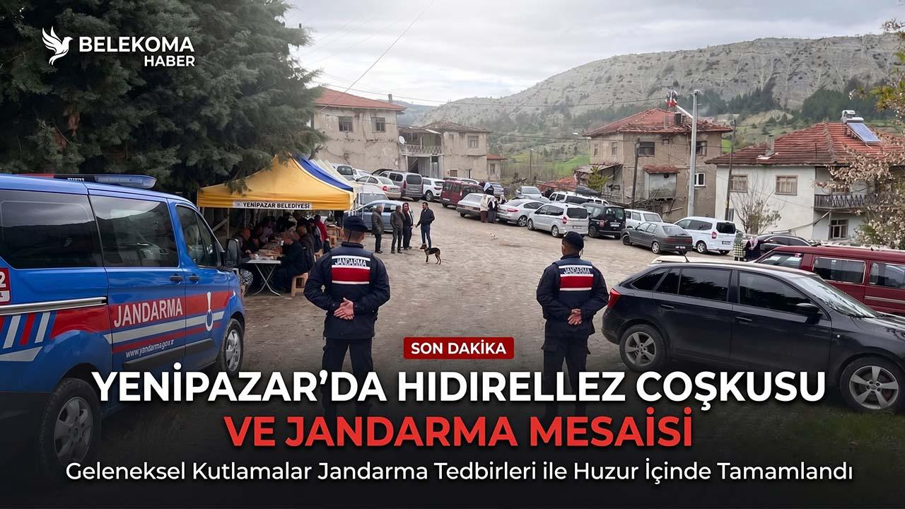 Yenipazar’da Hıdırellez Coşkusu: Jandarma’dan Güvenlik ve Bilgilendirme Mesaisi