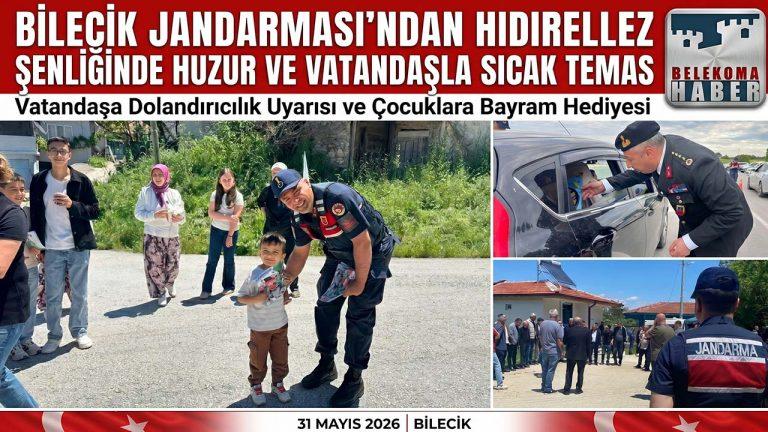 Bilecik’te Jandarmadan Hıdırellez Mesaisi ve Sıkı Kurban Bayramı Denetimleri