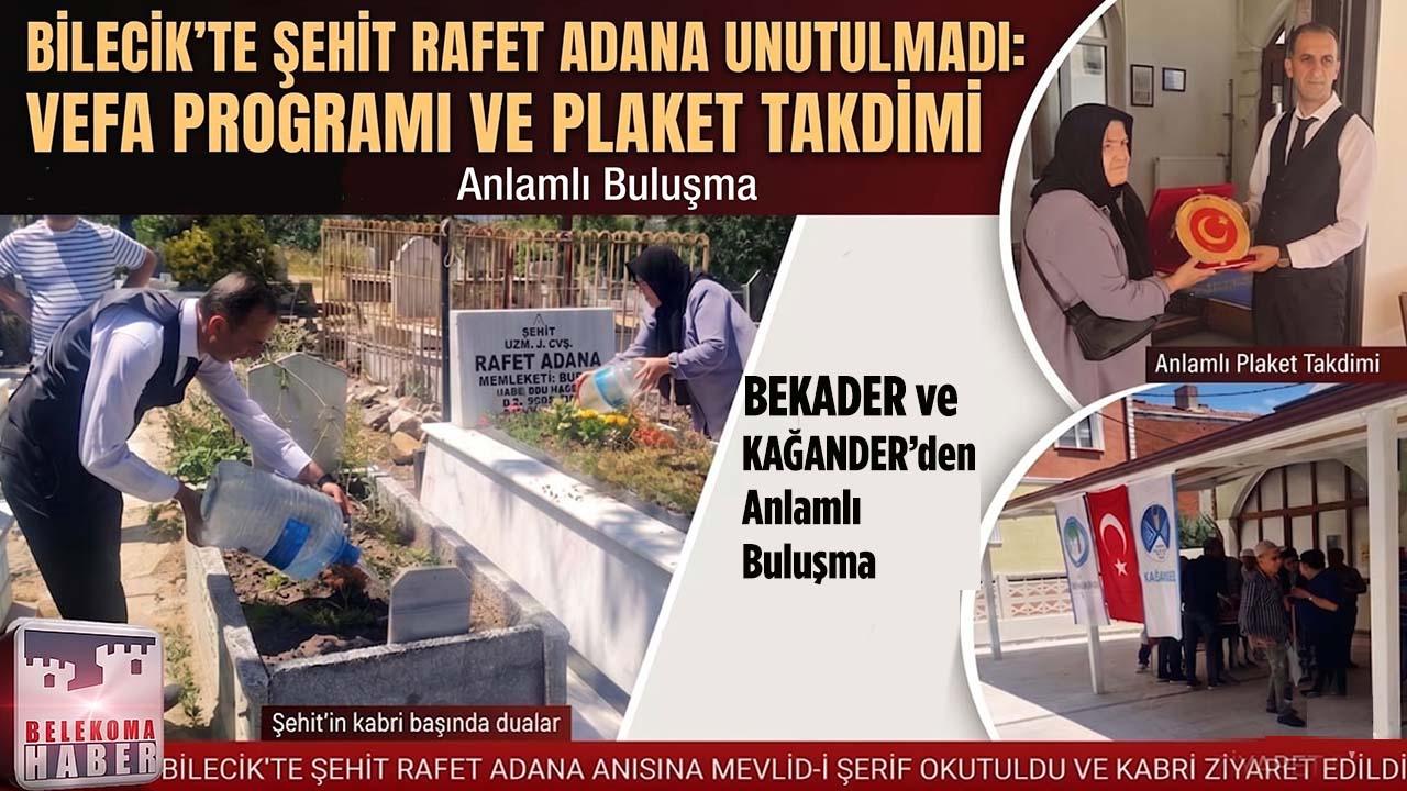 Bilecik’te Şehitlerimiz İçin Anlamlı Mevlid-i Şerif Programı Düzenlendi