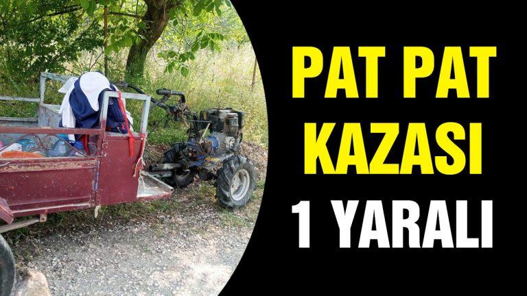 Bilecik İnhisar’da Pat Pat Kazası: 1 Yaralı