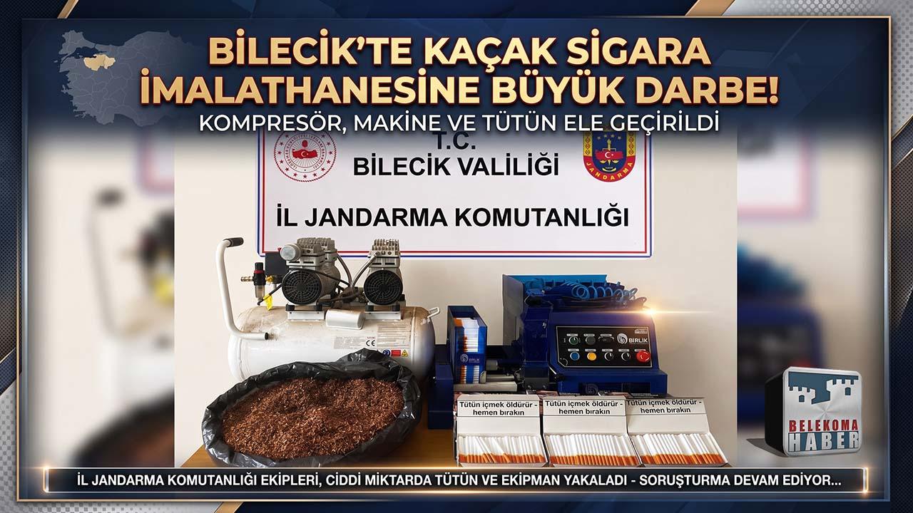 Bilecik Bayırköy’de Kaçak Tütün Operasyonu: 7 Şüpheliye İşlem Başlatıldı