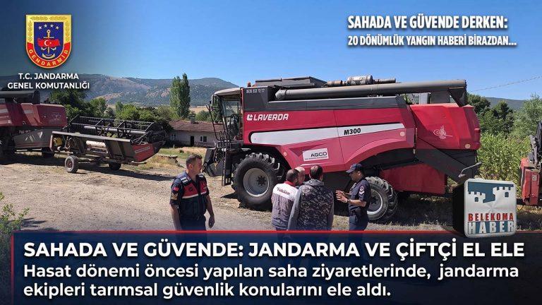 Bilecik’te Çiftçilere Hasat Zamanı Kritik Yangın Uyarısı