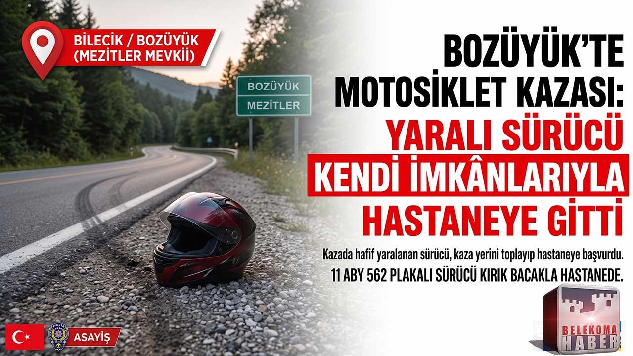 Mezitler Mevkiinde Korkutan Kaza: Kırık Bacakla Hastaneye Ulaştı