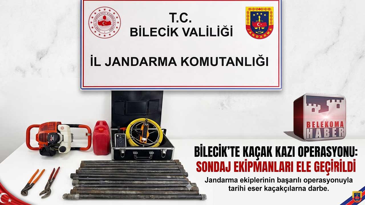 Balçıkhisar Köyü’nde Tarih Talanına Jandarma Engeli