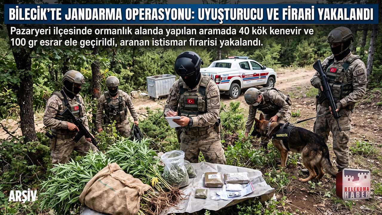 Pazaryeri’nde Uyuşturucu Operasyonu: 2023’ten Beri Aranan Şahıs Yakalandı