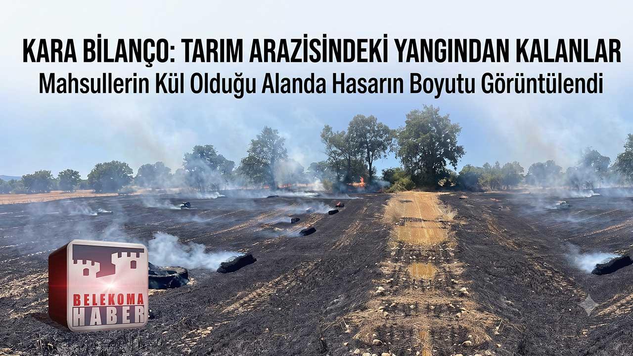 Bozüyük Kovalıca’da Korkutan Yangın: Ekipler Havadan ve Karadan Seferber Oldu