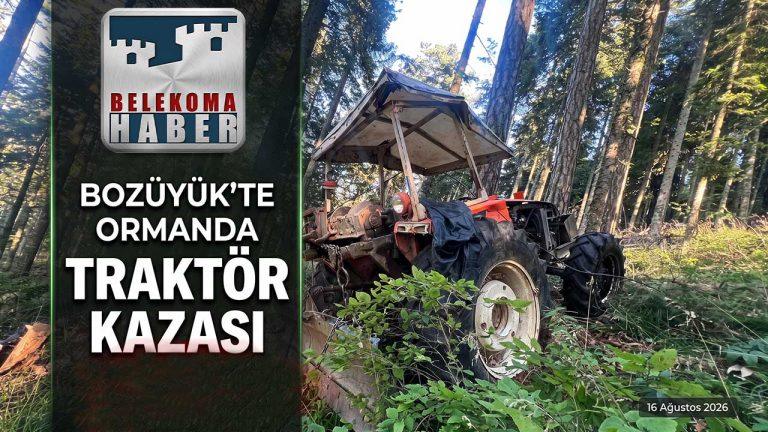 Bozüyük Kozpınar Köyü’nde Traktör Kazası: 1 Yaralı