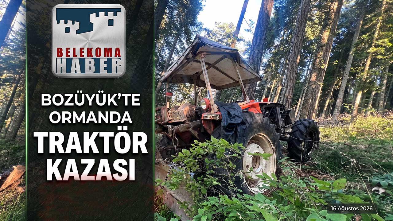 Bozüyük Kozpınar Köyü’nde Traktör Kazası: 1 Yaralı