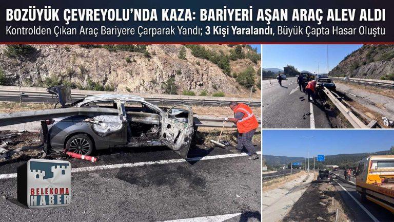 İzin Dönüşü Korkutan Kaza: Yanan Araçtan Vatandaşlar Kurtardı