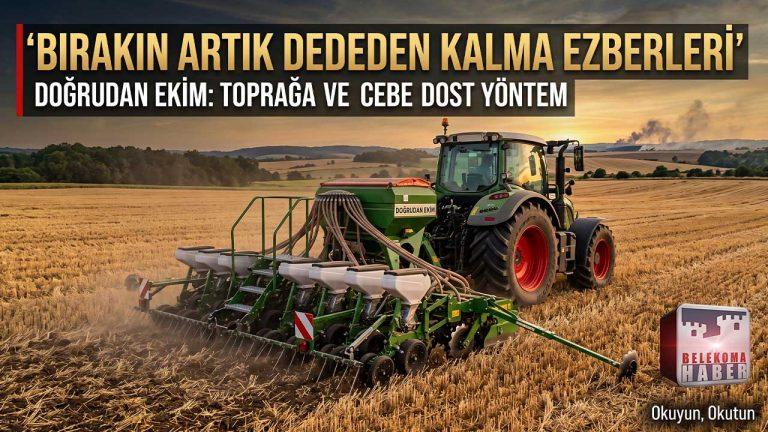 Anızlı Toprağa Doğrudan Ekim Nasıl Yapılır?