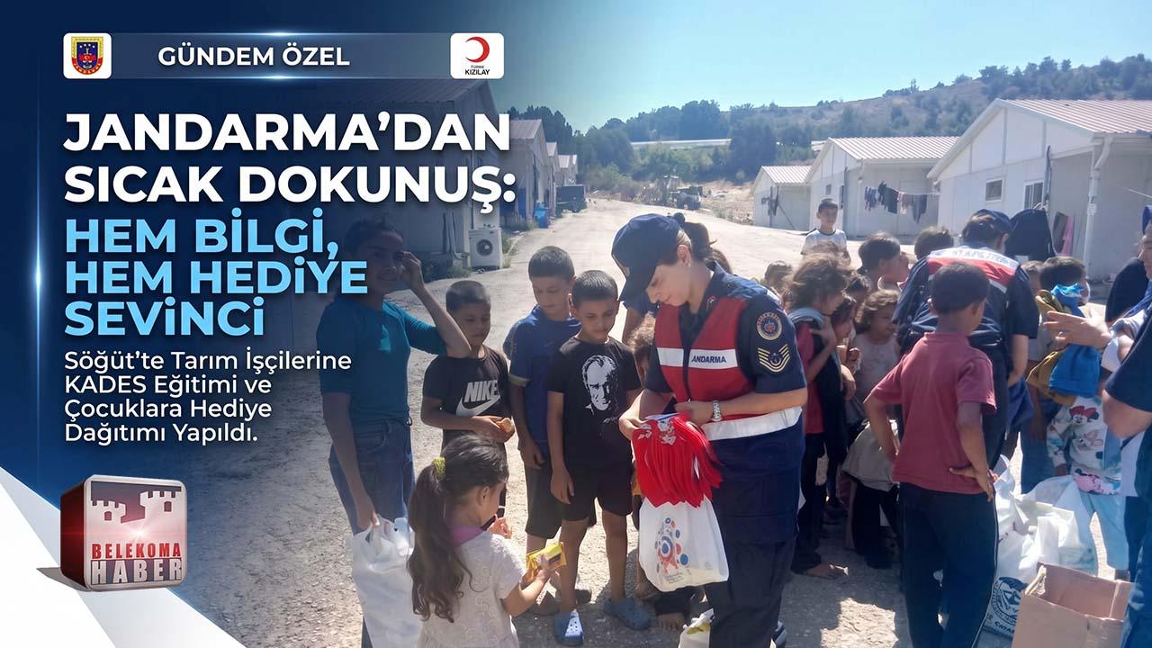 Söğüt Jandarması Sahada: Çadır Alanlarında Kadına Yönelik Şiddete Karşı Farkındalık Çalışması