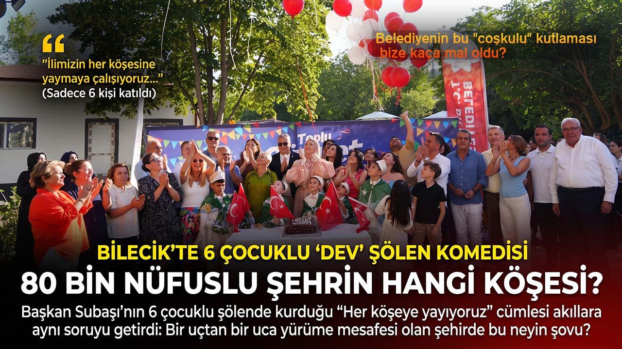 Bilecik’te 6 Çocukluk “Dev” Şölen: Şehrin Her Köşesine Yayılma İsteği