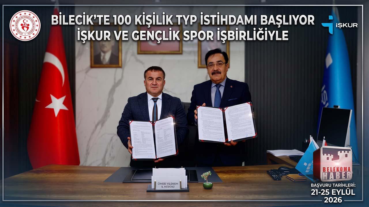 Bilecik’te 100 Kişilik TYP İstihdamı: İŞKUR Başvuruları Başlıyor