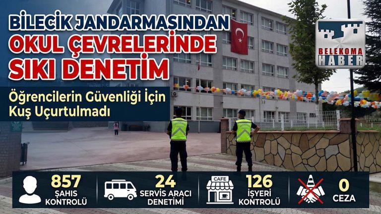 Bilecik Jandarmasından Okul Çevrelerinde Sıkı Denetim: Öğrencilerin Güvenliği İçin Kuş Uçurtulmadı