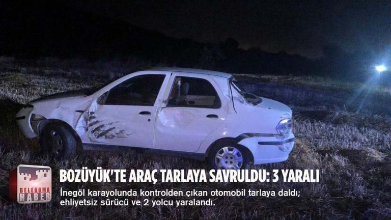 Bozüyük-İnegöl Karayolunda Trafik Kazası: 3 Yaralı