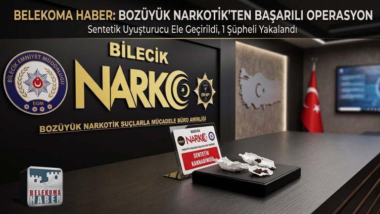 Bozüyük’te Uyuşturucu Operasyonu: 1 Şüpheli Yakalandı
