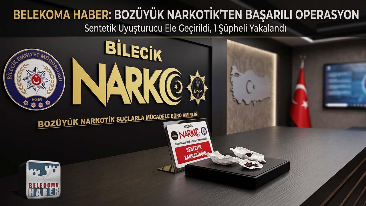 Bozüyük’te Uyuşturucu Operasyonu: 1 Şüpheli Yakalandı