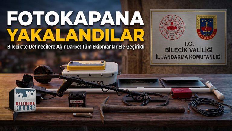 Gölpazarı’nda Fotokapanlı Takip: İzinsiz Define Arayan 4 Kişi Yakalandı